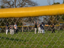 baseball practice