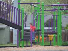 Ryder at the playground