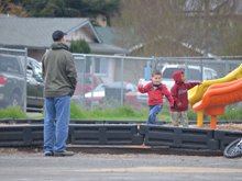 Ryder at the playground