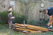 taking down the clubhouse