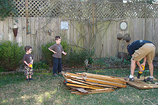 taking down the clubhouse
