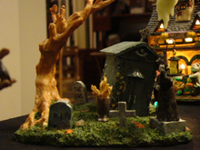 Halloween village