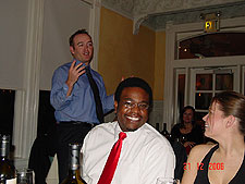 Scott, Terence and Mila.