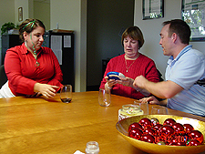 Paloma, Helen and Scott
