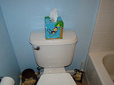 The blue goes great with the accessories.