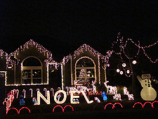 more Christmas decorations