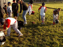 baseball practice